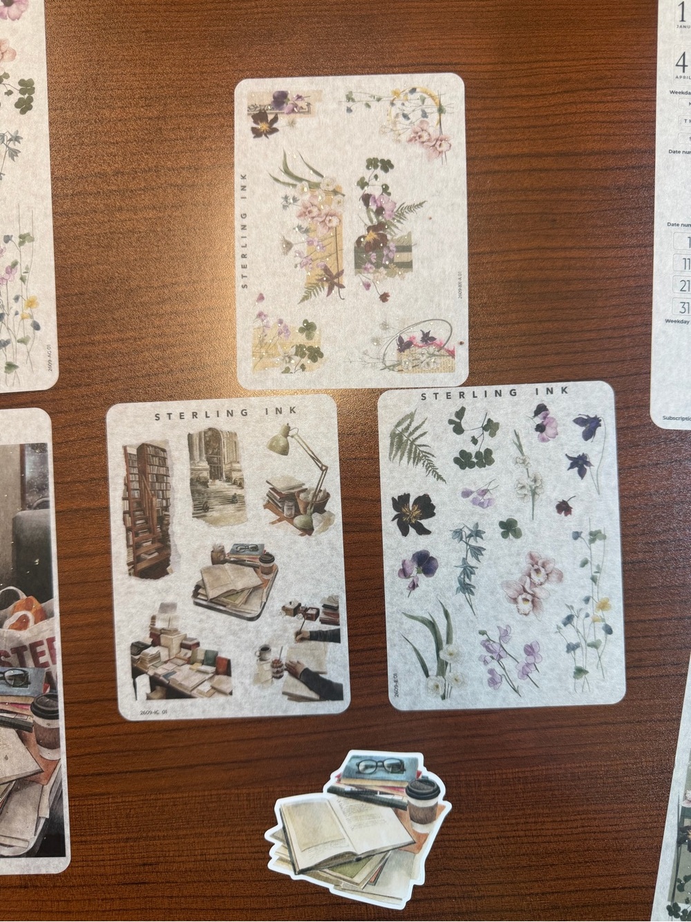 Sterling Ink September Sticker Subscription - Picture 3 of 7